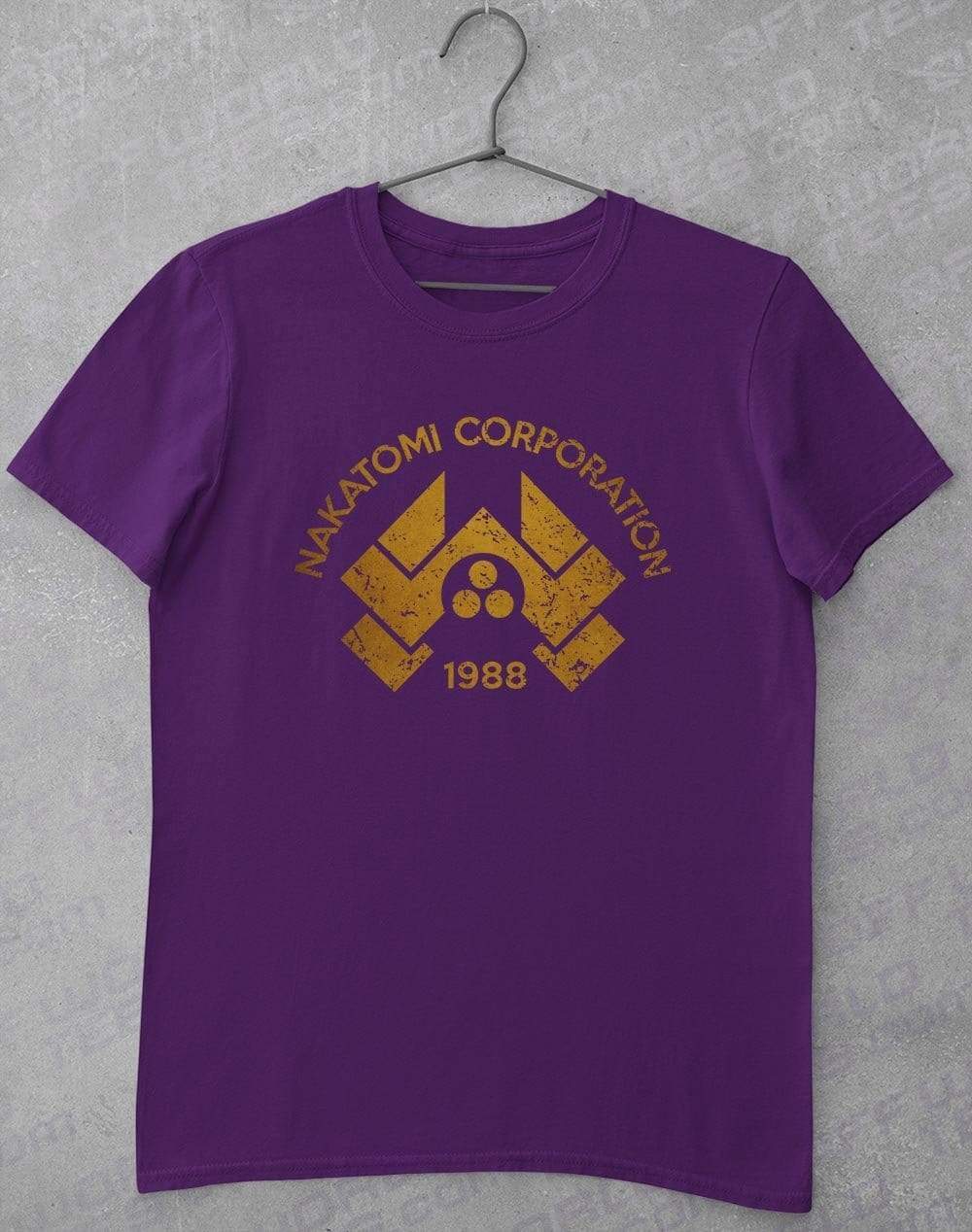 Nakatomi Corporation T-Shirt S / Purple  - Off World Tees
