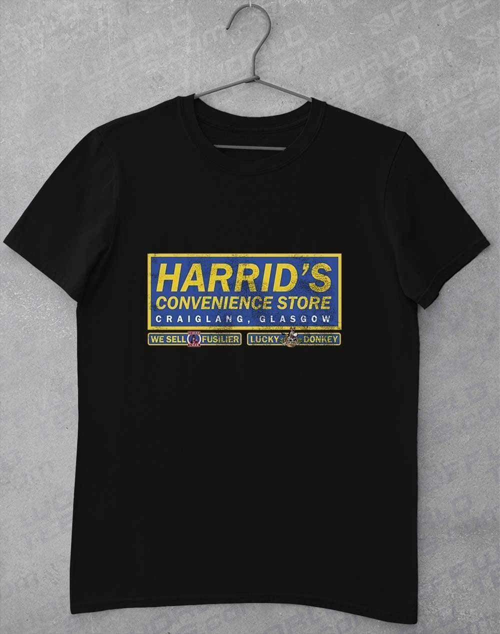 Navid Harrid's Shop Logo T-Shirt S / Black  - Off World Tees