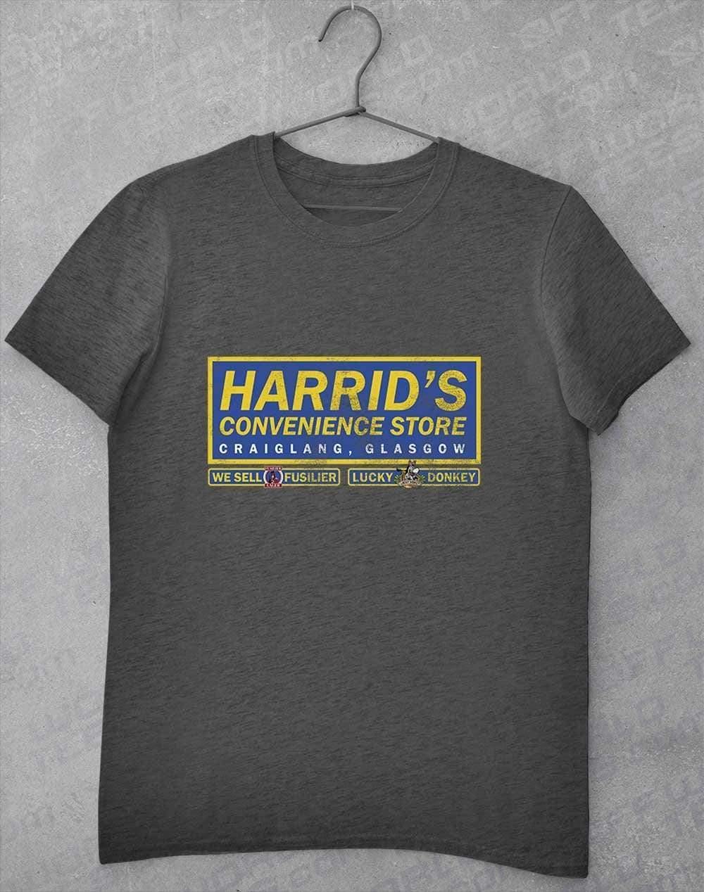 Navid Harrid's Shop Logo T-Shirt S / Dark Heather  - Off World Tees