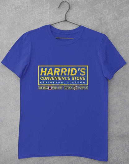 Navid Harrid's Shop Logo T-Shirt S / Royal  - Off World Tees