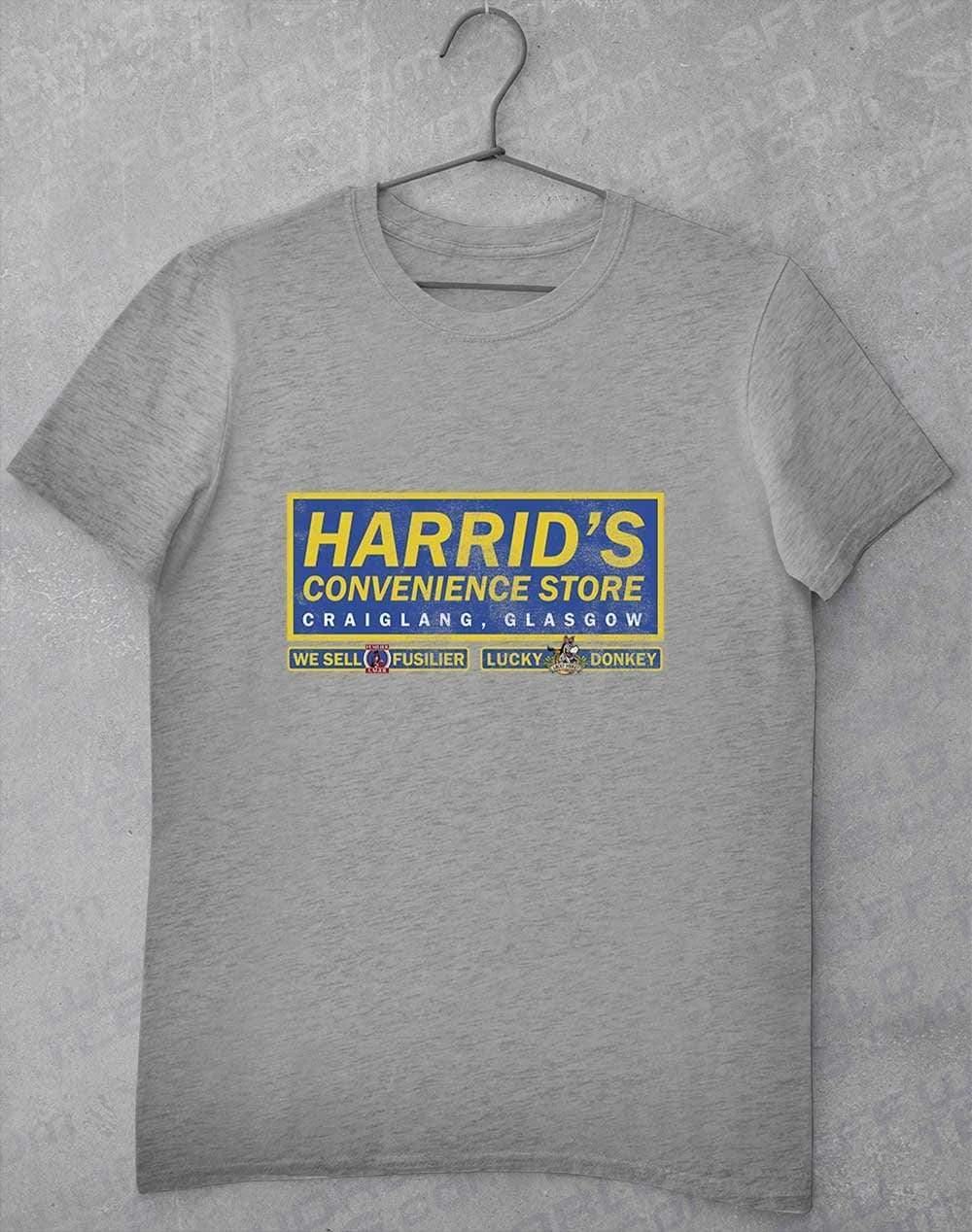 Navid Harrid's Shop Logo T-Shirt S / Sport Grey  - Off World Tees