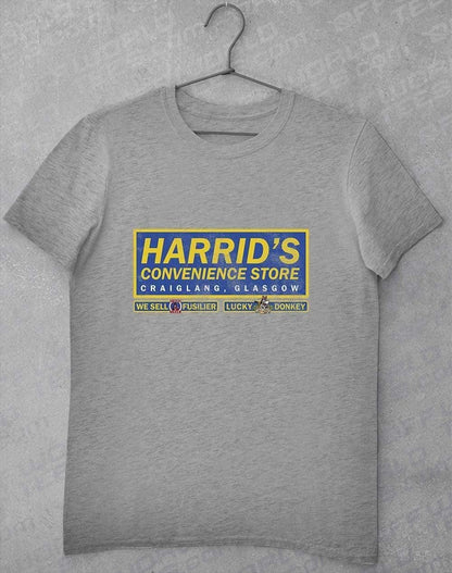 Navid Harrid's Shop Logo T-Shirt S / Sport Grey  - Off World Tees