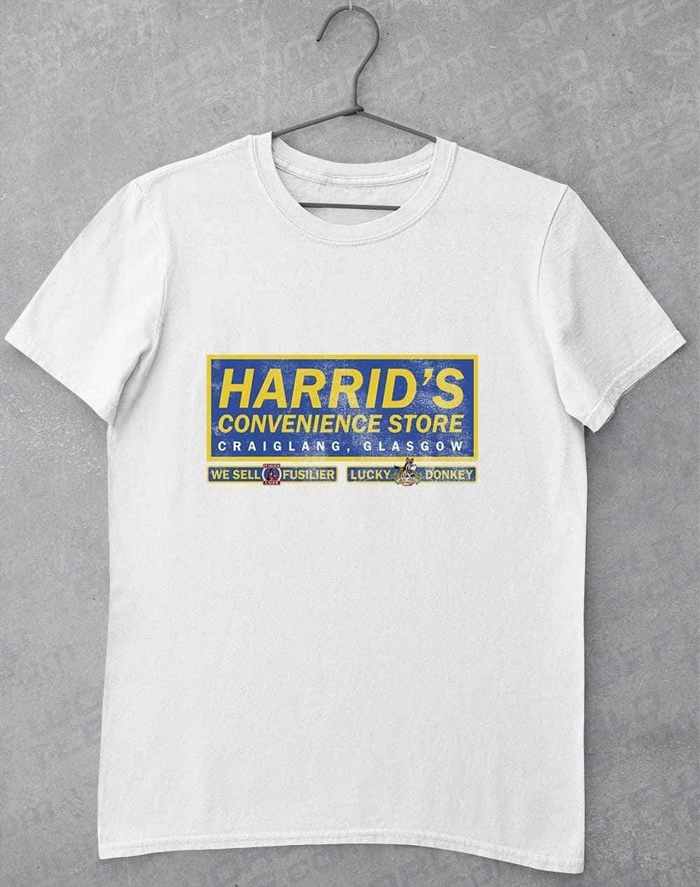 Navid Harrid's Shop Logo T-Shirt S / White  - Off World Tees