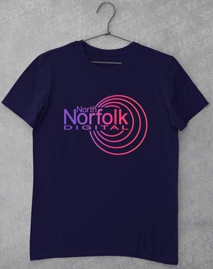 North Norfolk Digital T-Shirt S / Navy  - Off World Tees