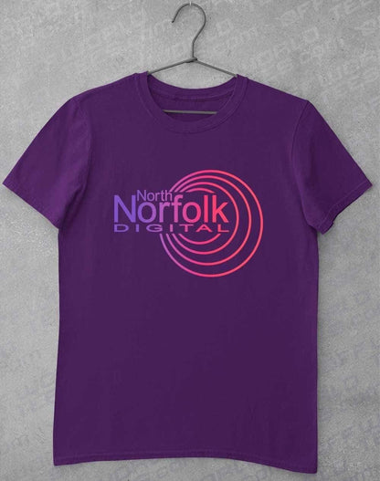 North Norfolk Digital T-Shirt S / Purple  - Off World Tees