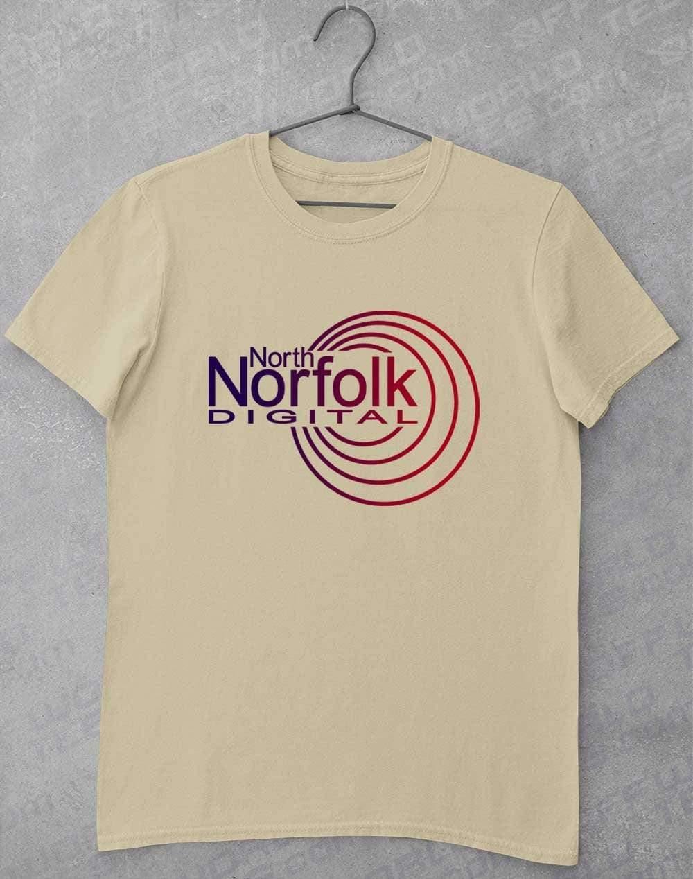 North Norfolk Digital T-Shirt S / Sand  - Off World Tees
