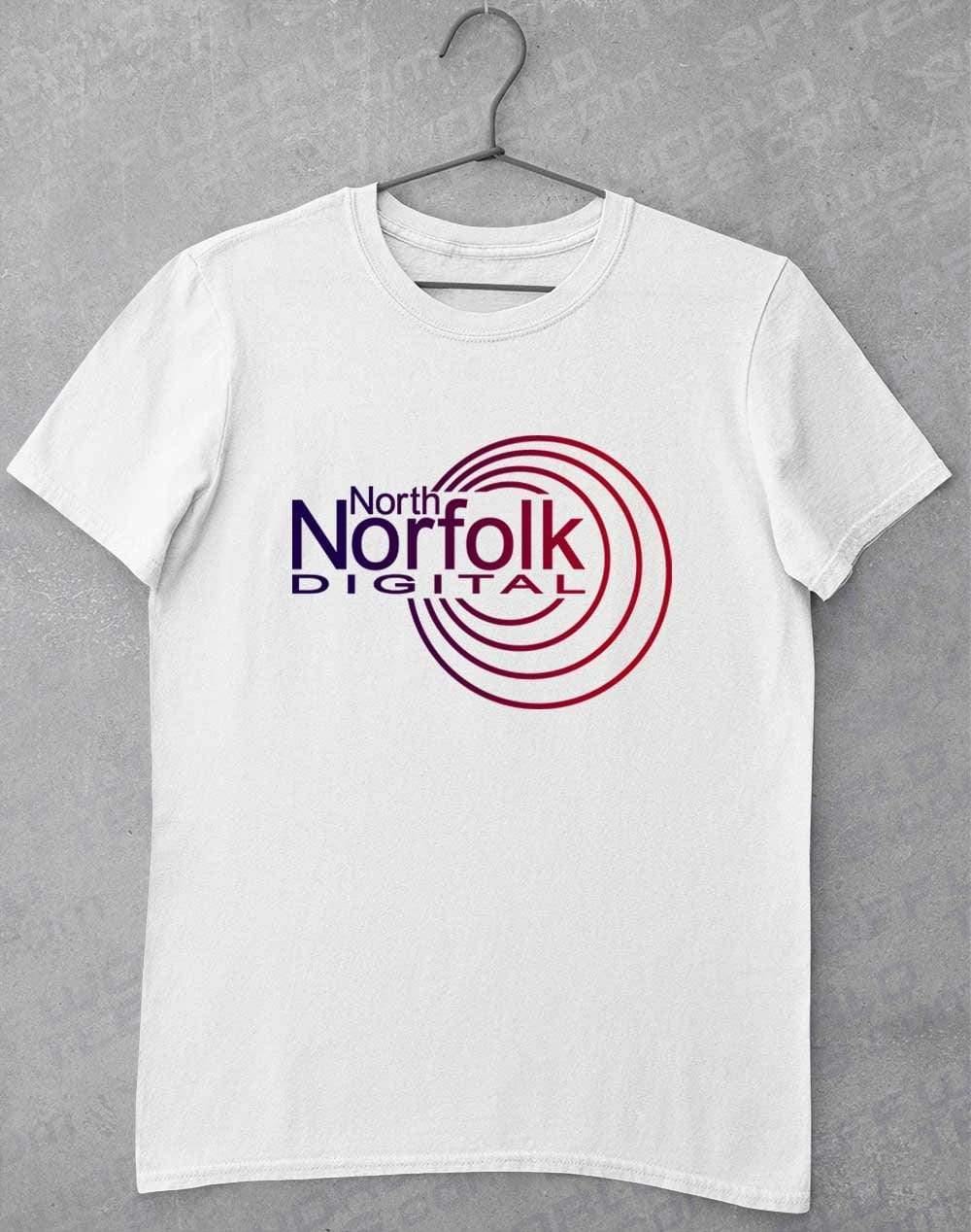 North Norfolk Digital T-Shirt S / White  - Off World Tees