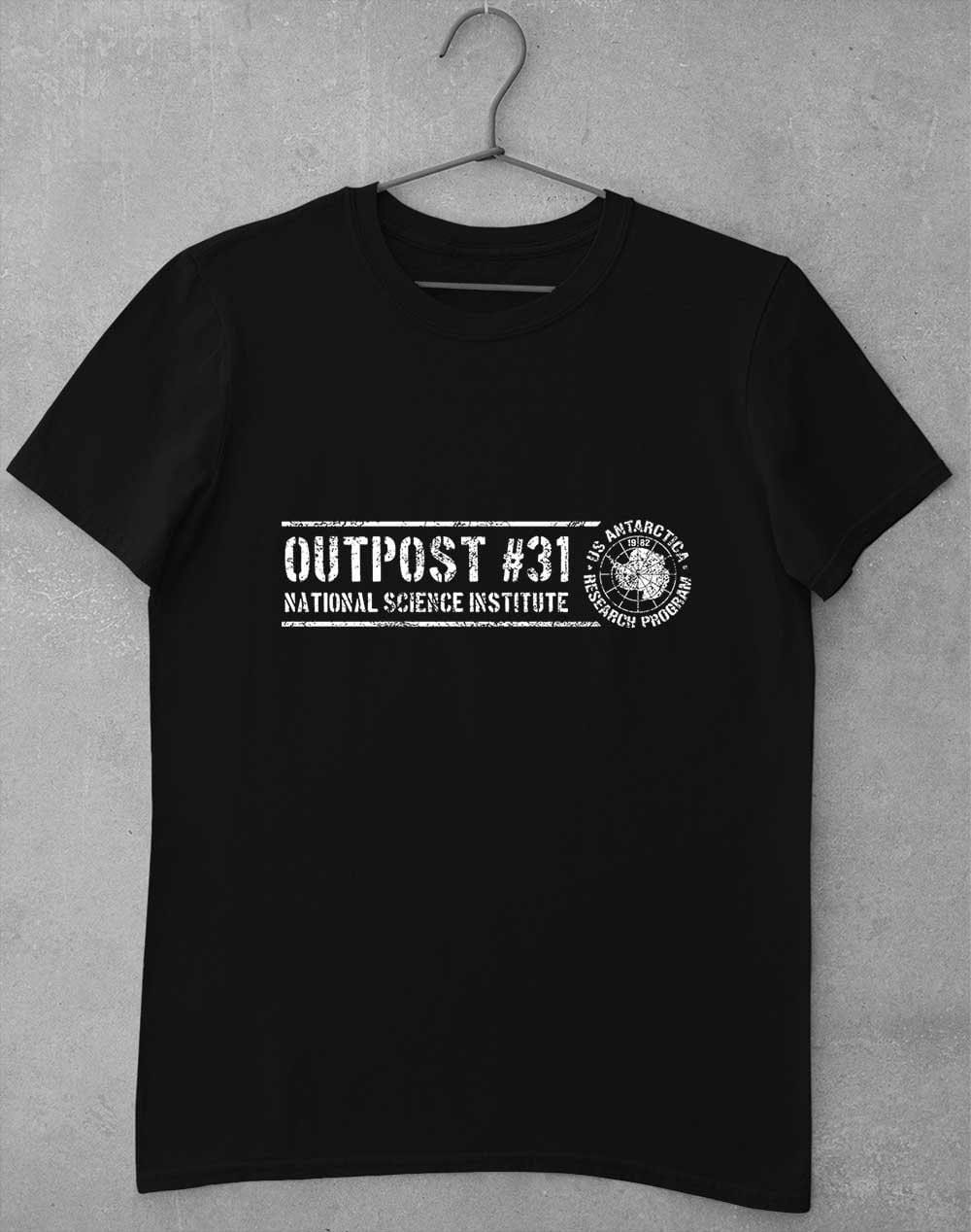 Outpost 31 Antarctica T-Shirt S / Black  - Off World Tees