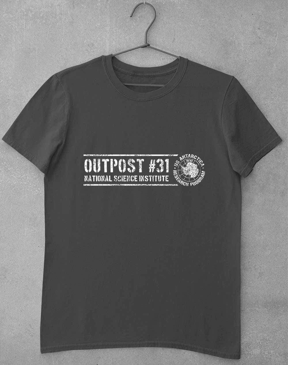 Outpost 31 Antarctica T-Shirt S / Charcoal  - Off World Tees
