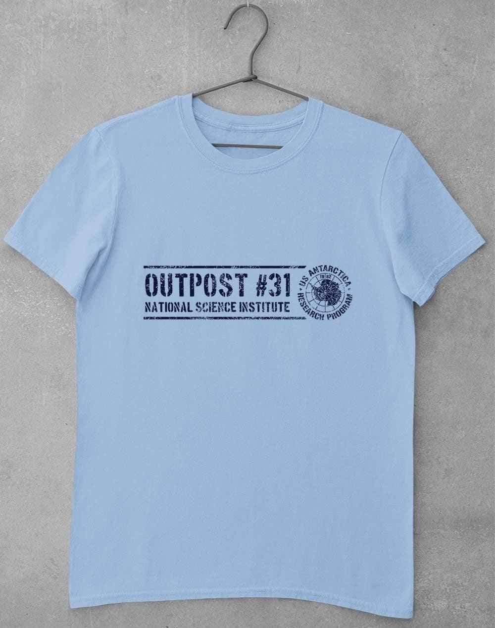 Outpost 31 Antarctica T-Shirt S / Light Blue  - Off World Tees