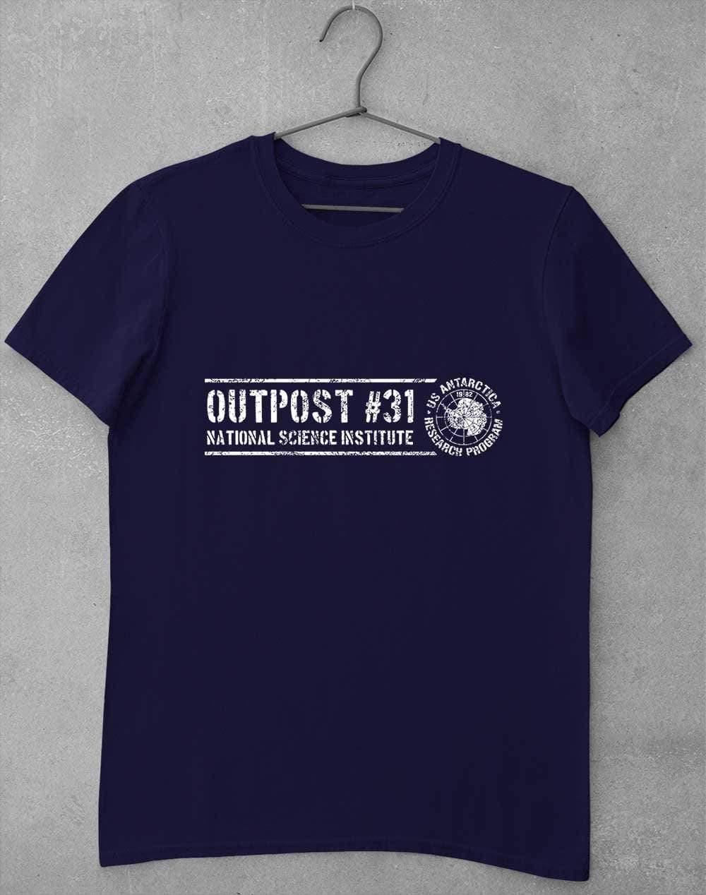 Outpost 31 Antarctica T-Shirt S / Navy  - Off World Tees