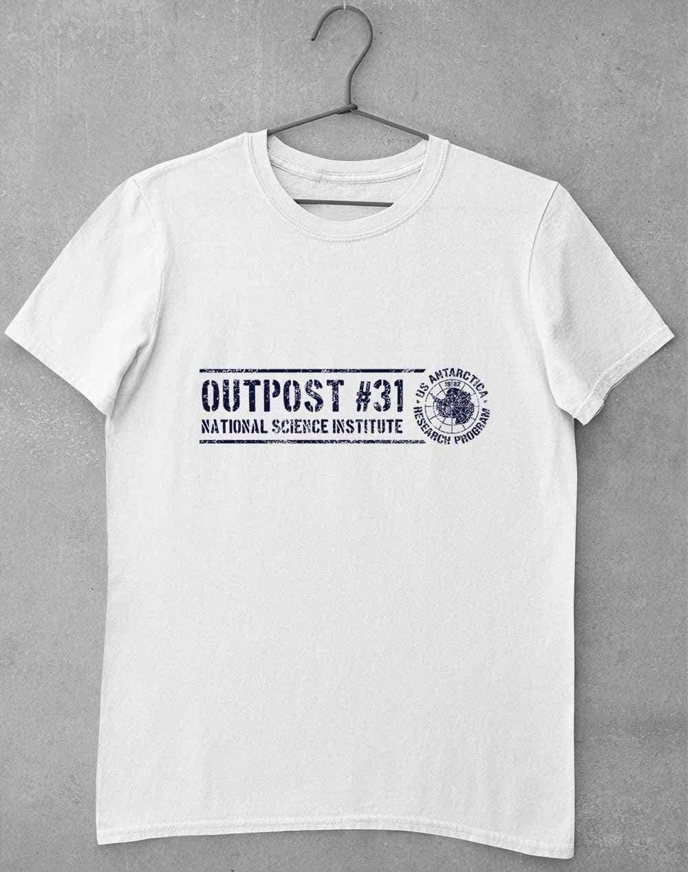 Outpost 31 Antarctica T-Shirt S / White  - Off World Tees