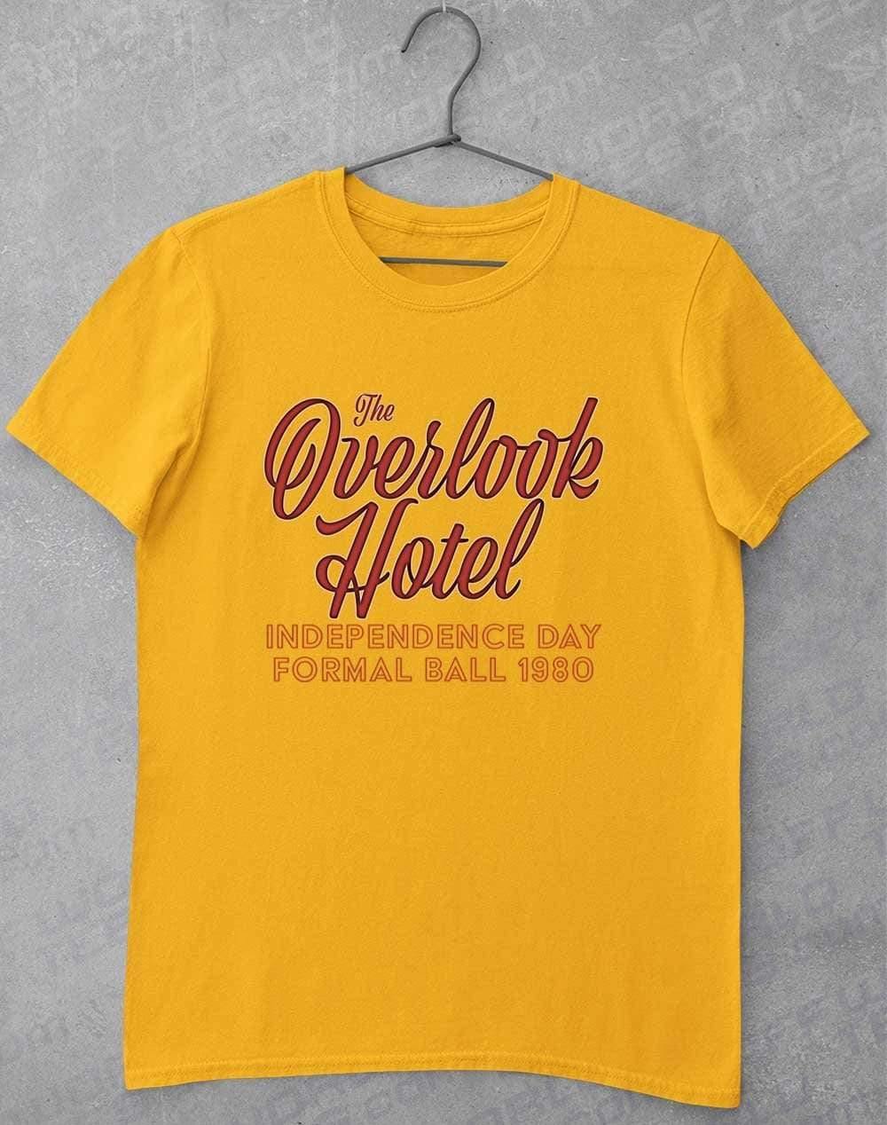 Overlook Formal 1980 T-Shirt S / Gold  - Off World Tees