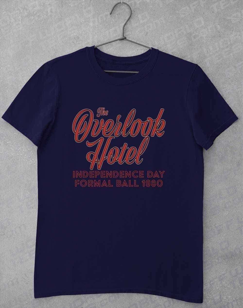 Overlook Formal 1980 T-Shirt S / Navy  - Off World Tees