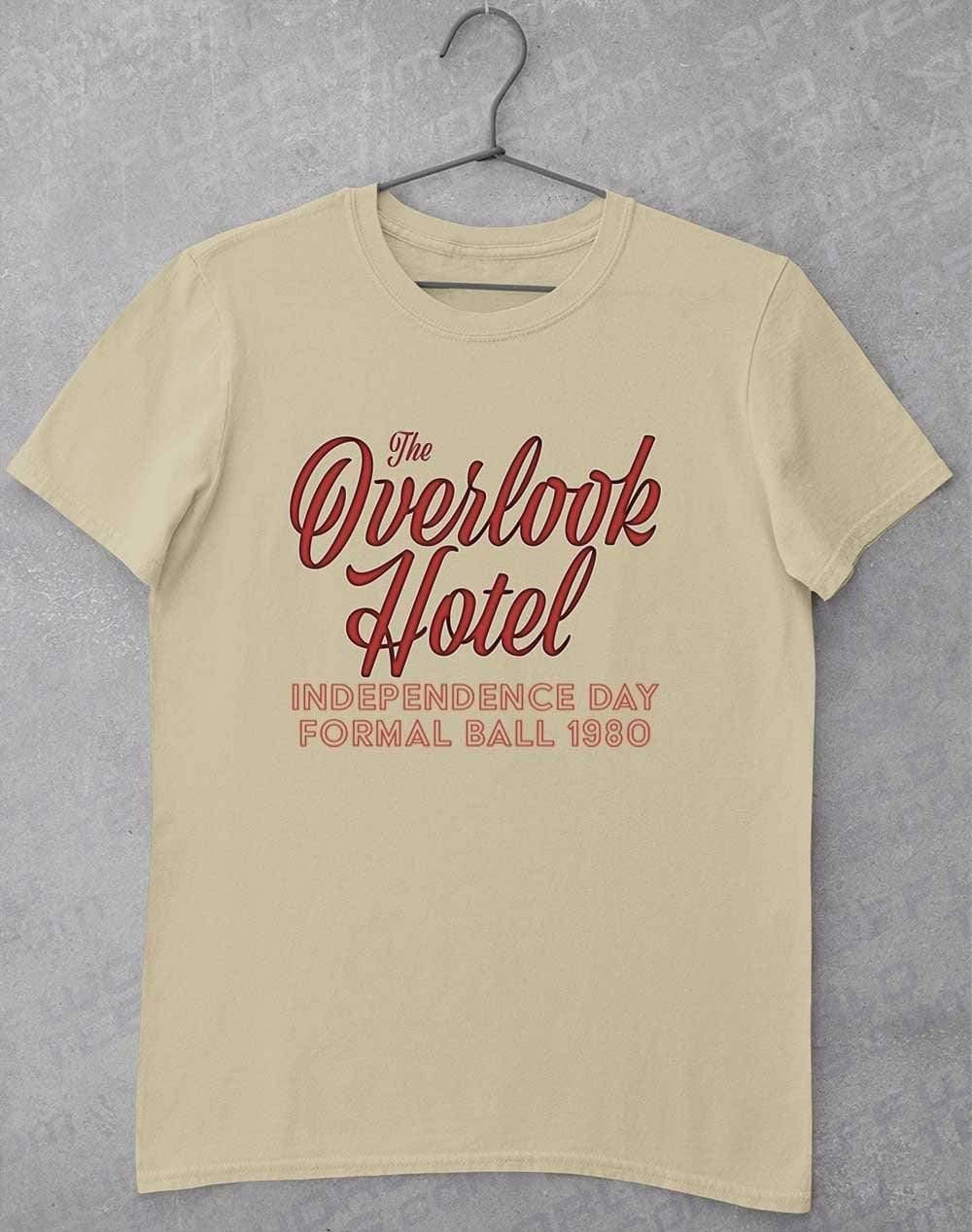 Overlook Formal 1980 T-Shirt S / Sand  - Off World Tees