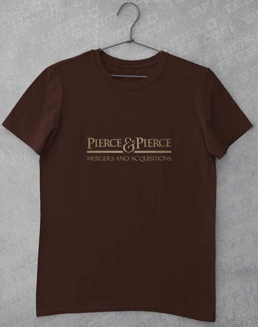 Pierce and Pierce T-Shirt S / Dark Chocolate  - Off World Tees