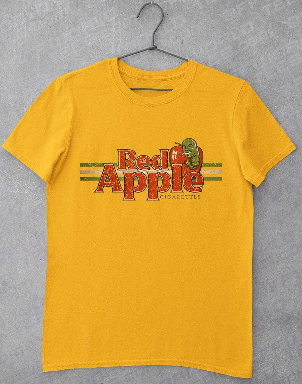 Red Apple Cigarettes T-Shirt L / Gold  - Off World Tees