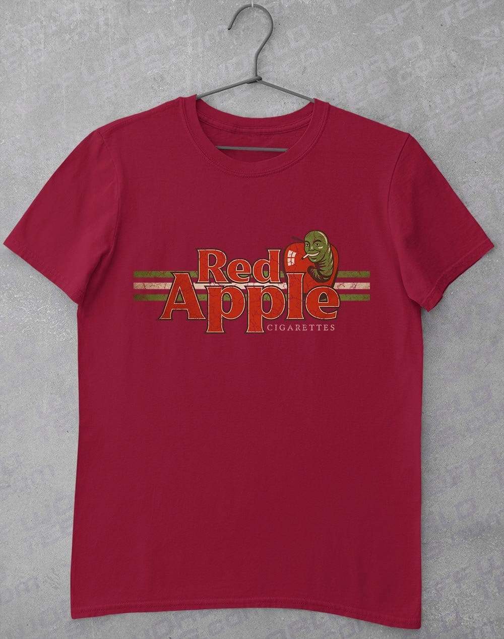 Red Apple Cigarettes T-Shirt S / Cardinal Red  - Off World Tees