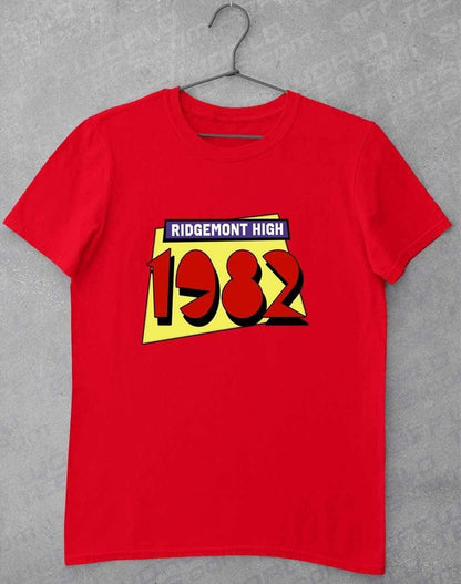 Ridgemont High 1982 T-Shirt S / Red  - Off World Tees