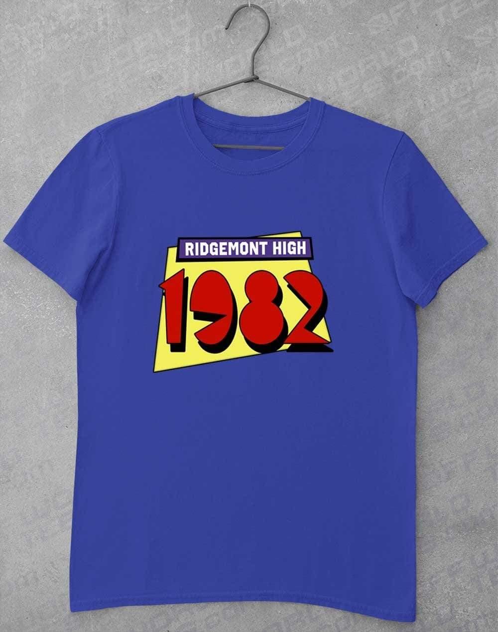 Ridgemont High 1982 T-Shirt S / Royal  - Off World Tees