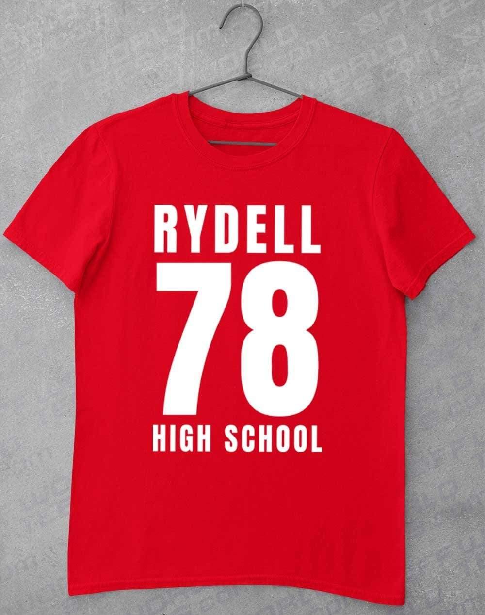 Rydell High 78 T-Shirt S / Red  - Off World Tees