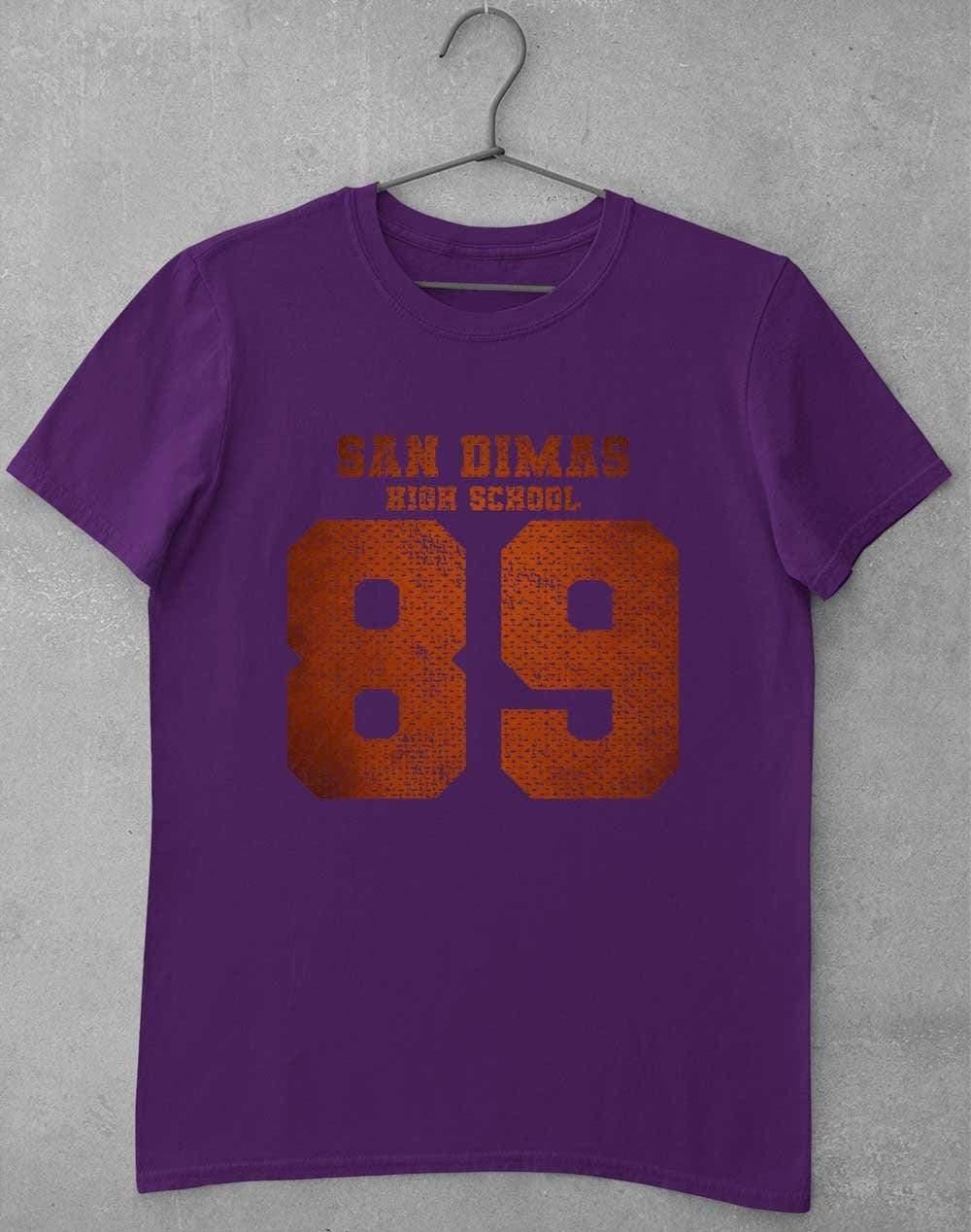 San Dimas 89 Retro T-Shirt S / Purple  - Off World Tees