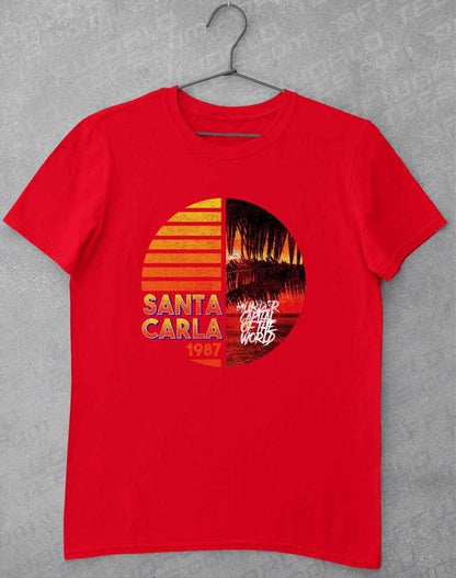 Santa Carla 1987 - T-Shirt S / Cardinal Red  - Off World Tees