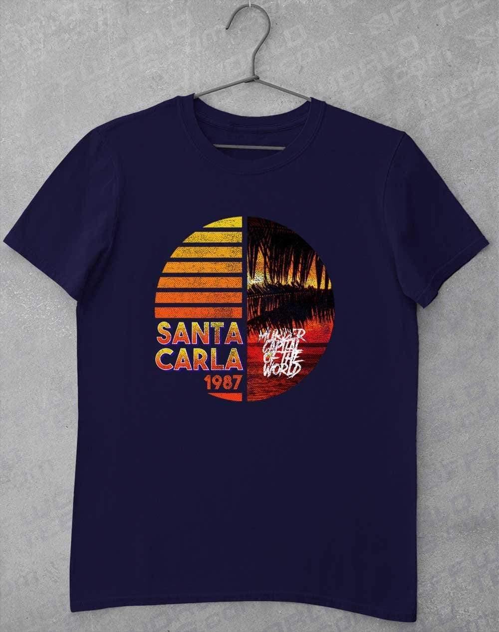 Santa Carla 1987 - T-Shirt S / Navy  - Off World Tees