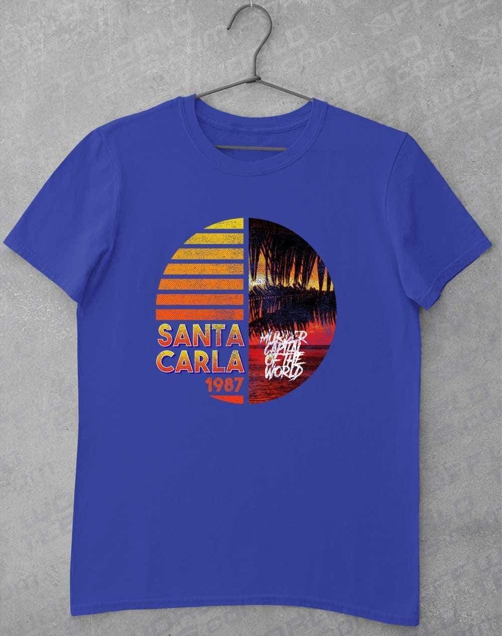 Santa Carla 1987 - T-Shirt S / Royal  - Off World Tees