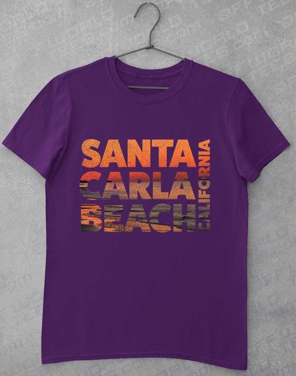 Santa Carla Beach T-Shirt S / Purple  - Off World Tees