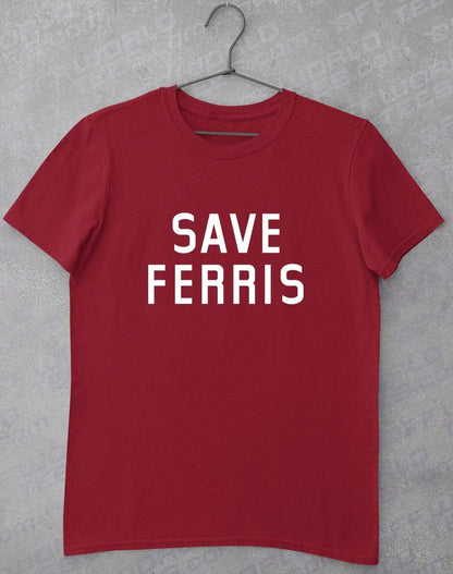 Save Ferris T-Shirt S / Cardinal Red  - Off World Tees