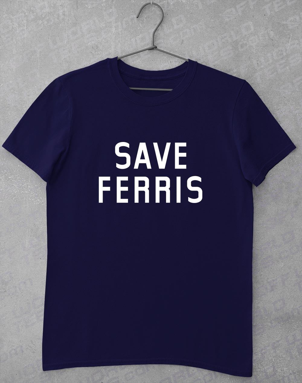 Save Ferris T-Shirt S / Navy  - Off World Tees