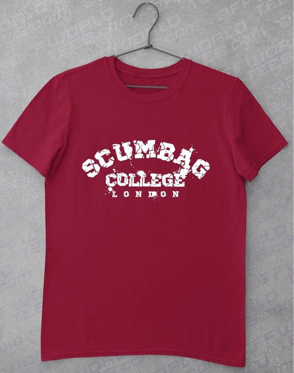Scumbag College T-Shirt S / Cardinal Red  - Off World Tees