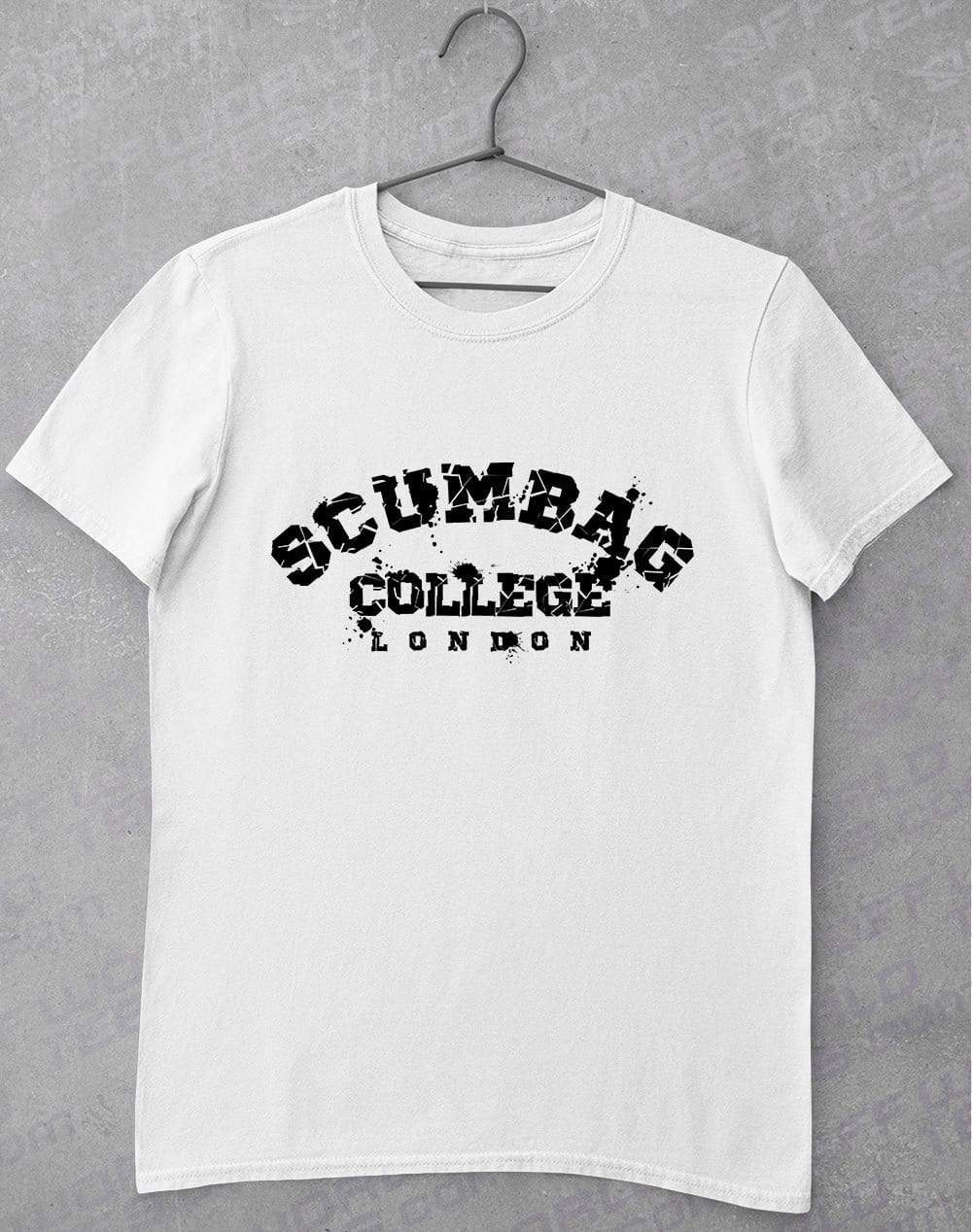 Scumbag College T-Shirt S / White  - Off World Tees