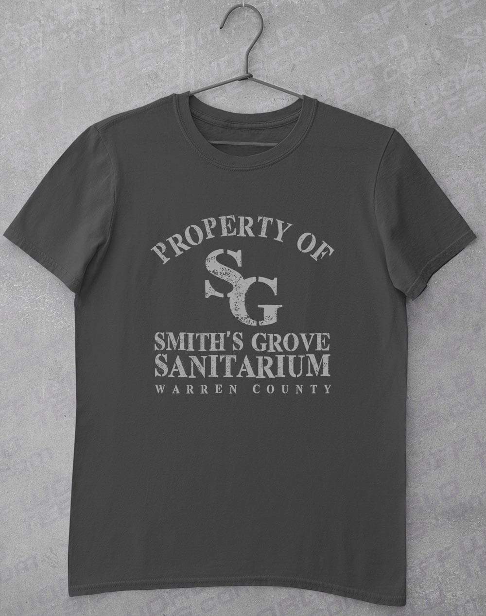 Smith's Grove Sanitarium T-Shirt S / Charcoal  - Off World Tees
