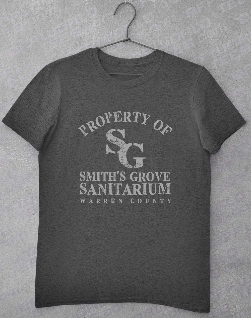 Smith's Grove Sanitarium T-Shirt S / Dark Heather  - Off World Tees