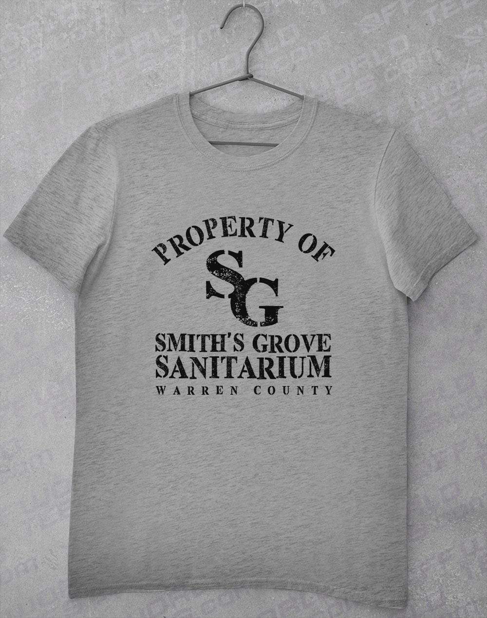 Smith's Grove Sanitarium T-Shirt S / Sport Grey  - Off World Tees