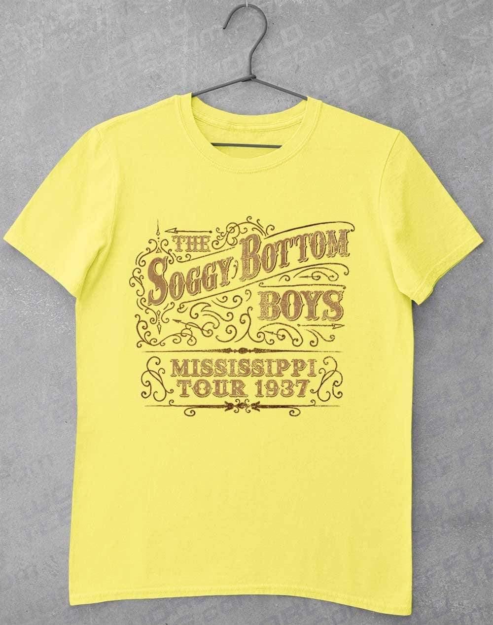 Soggy Bottom Boys Tour 1937 T-Shirt S / Cornsilk  - Off World Tees