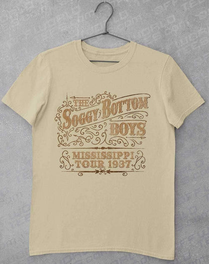 Soggy Bottom Boys Tour 1937 T-Shirt S / Sand  - Off World Tees