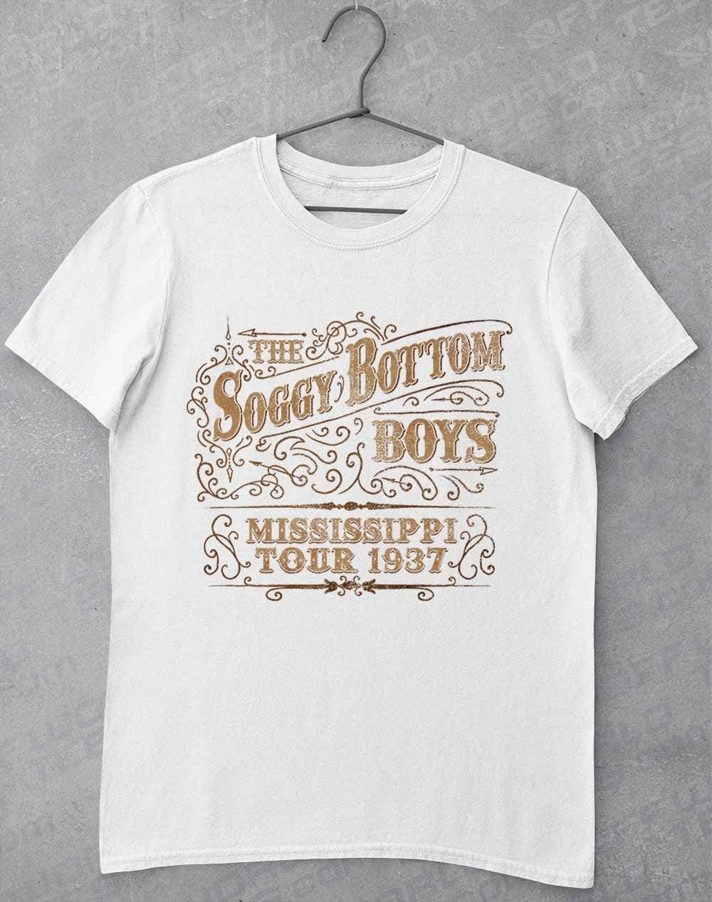 Soggy Bottom Boys Tour 1937 T-Shirt S / White  - Off World Tees