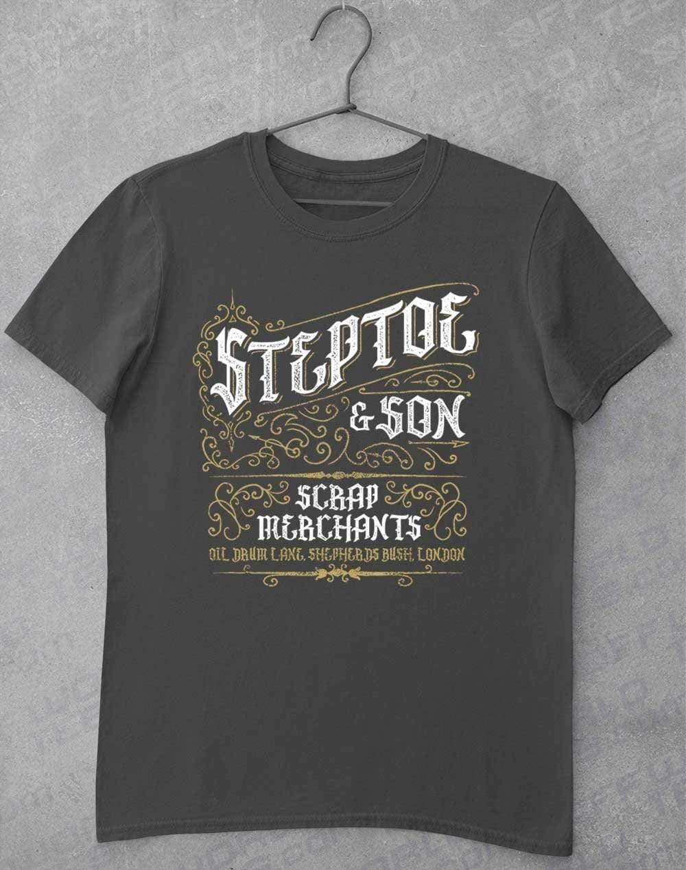 Steptoe & Son Scrap Merchants T-Shirt S / Charcoal  - Off World Tees