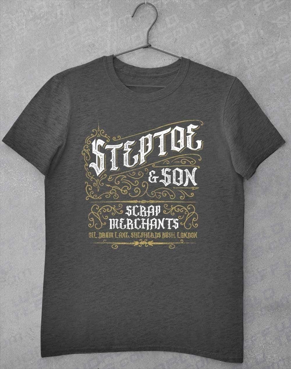 Steptoe & Son Scrap Merchants T-Shirt S / Dark Heather  - Off World Tees