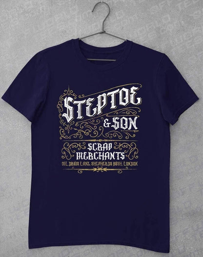 Steptoe & Son Scrap Merchants T-Shirt S / Navy  - Off World Tees