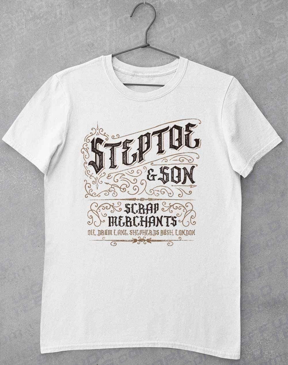 Steptoe & Son Scrap Merchants T-Shirt S / White  - Off World Tees