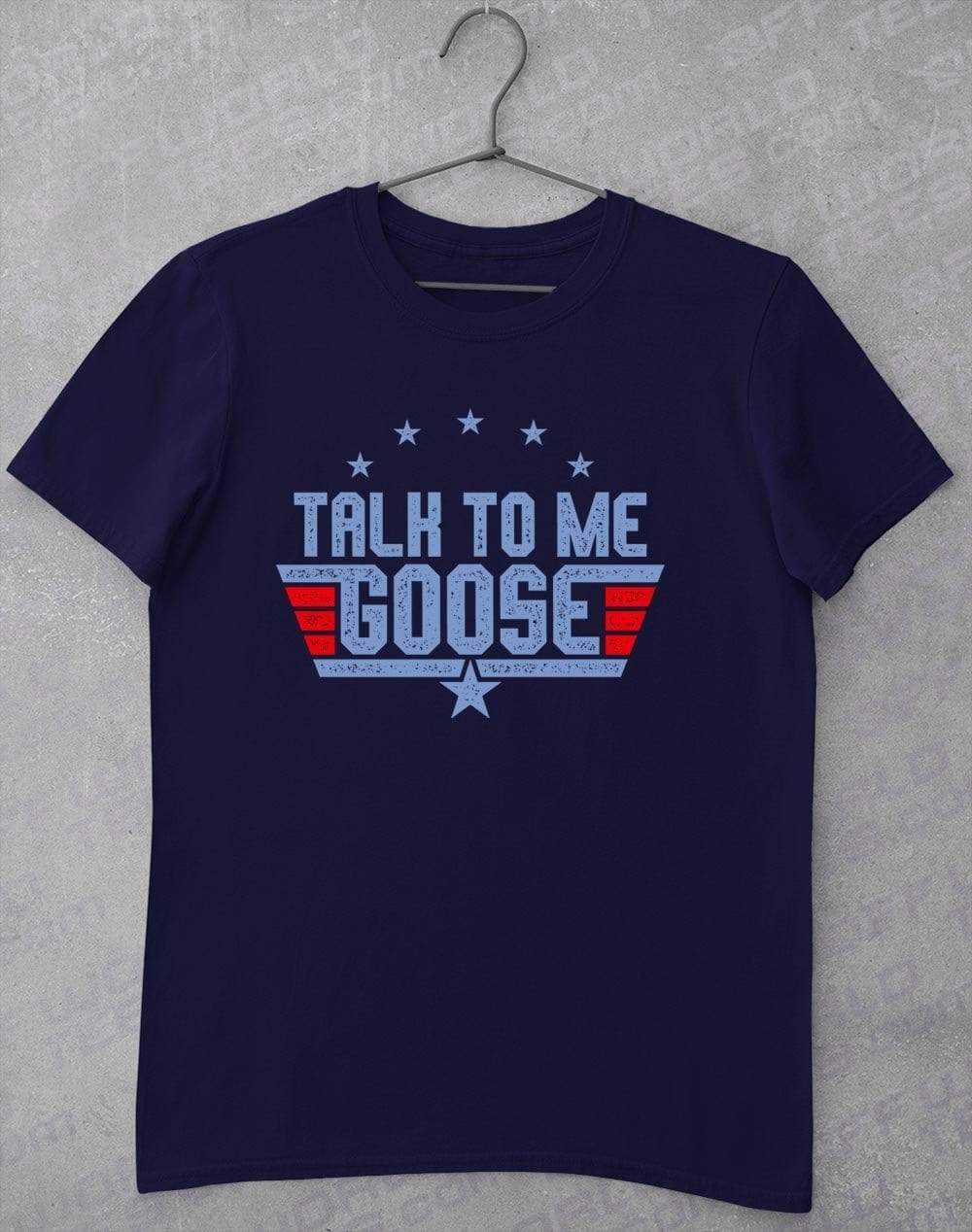Talk to Me Goose T-Shirt L / Navy  - Off World Tees