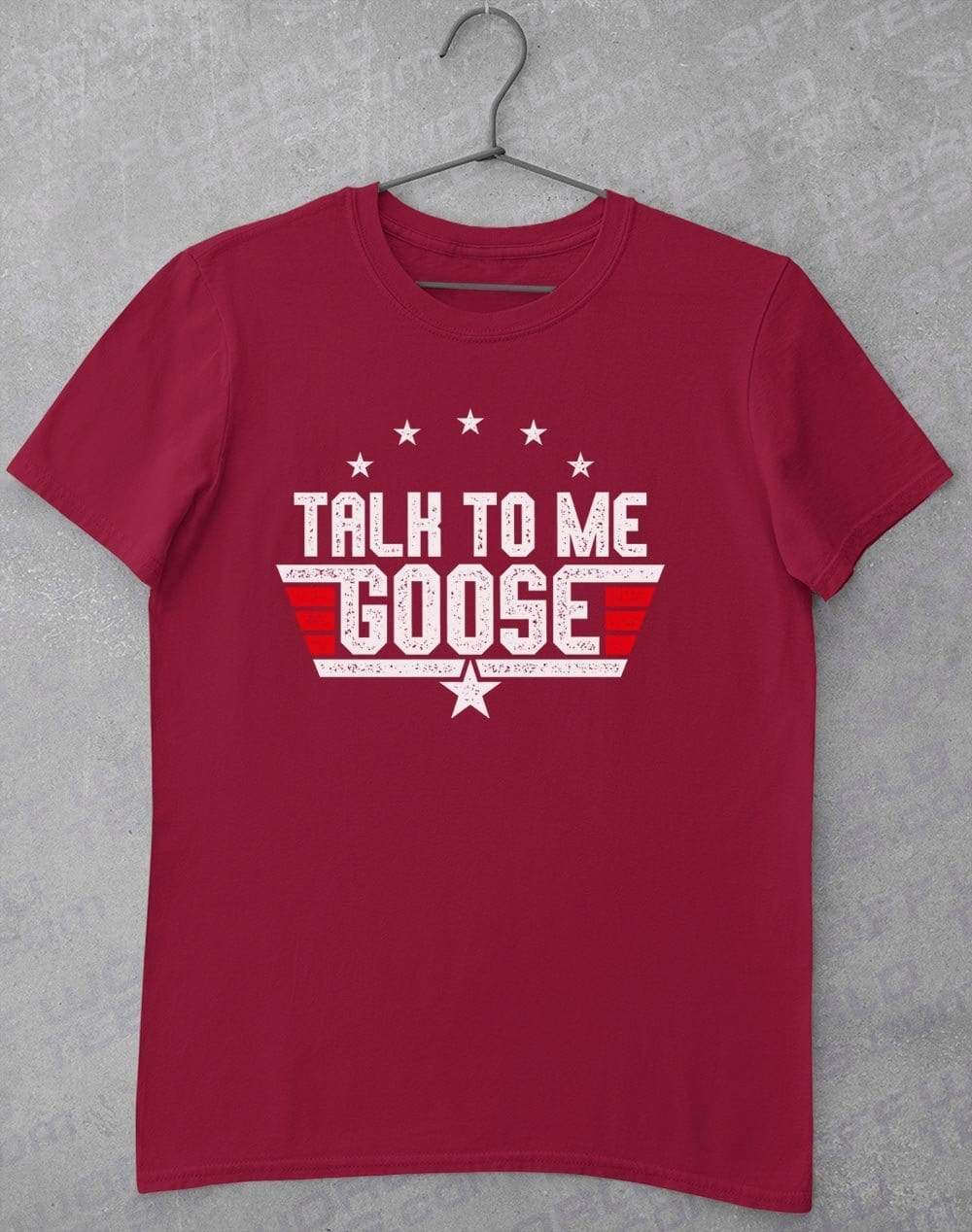 Talk to Me Goose T-Shirt S / Cardinal Red  - Off World Tees