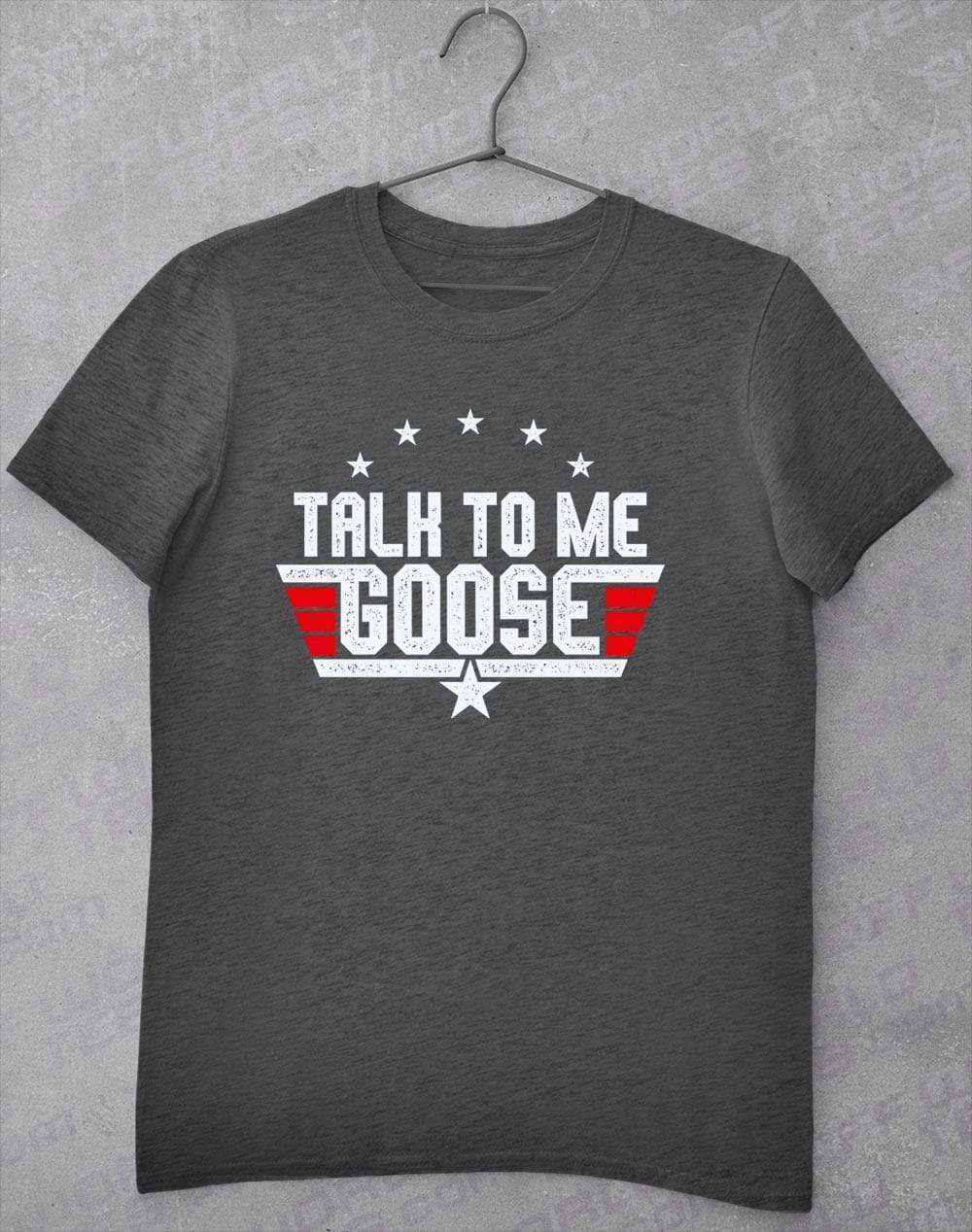 Talk to Me Goose T-Shirt S / Dark Heather  - Off World Tees