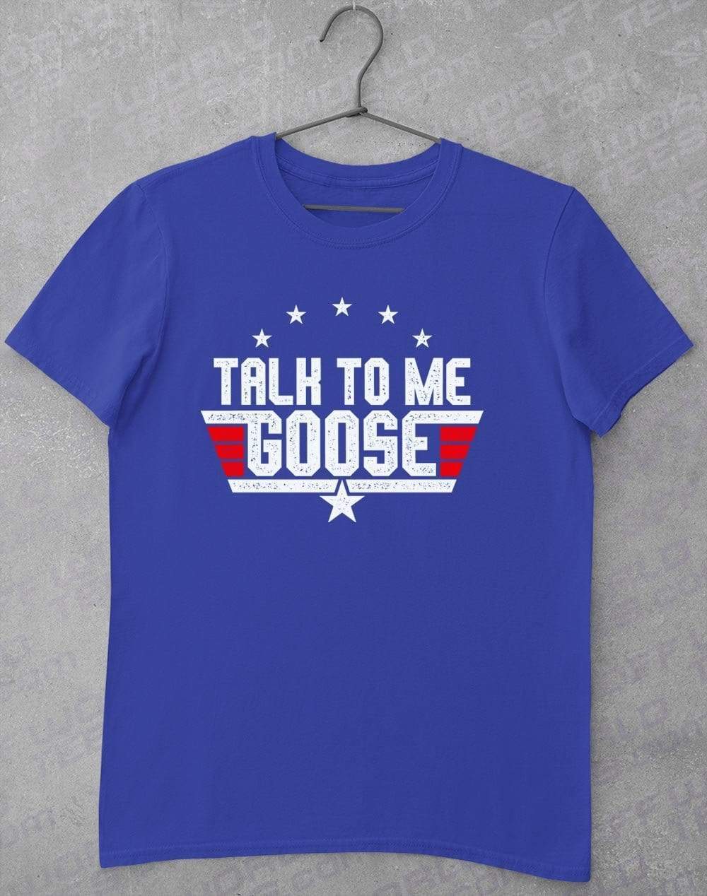 Talk to Me Goose T-Shirt S / Royal  - Off World Tees