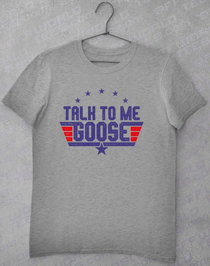 Talk to Me Goose T-Shirt S / Sport Grey  - Off World Tees