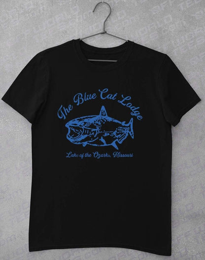 The Blue Cat Lodge T-Shirt S / Black  - Off World Tees